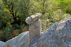 Un  fungo  o  piramide  di argilla in Val Ceno, pr