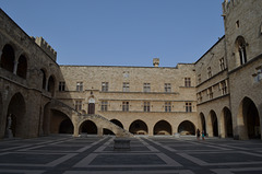 Rhodes, In the Courtyard of the Palace of the Grand Master