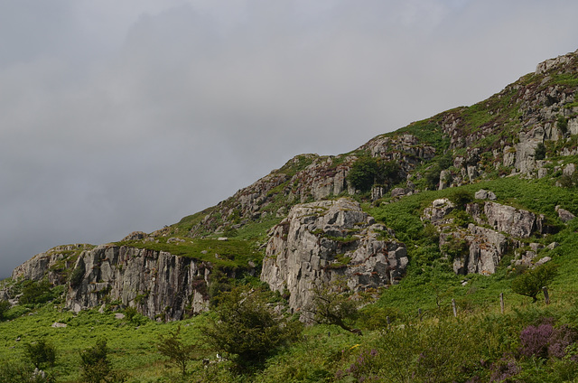 Wales, Rocks in Snowdonia National Park