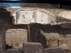 Frescoes in the Funerary Crypt.