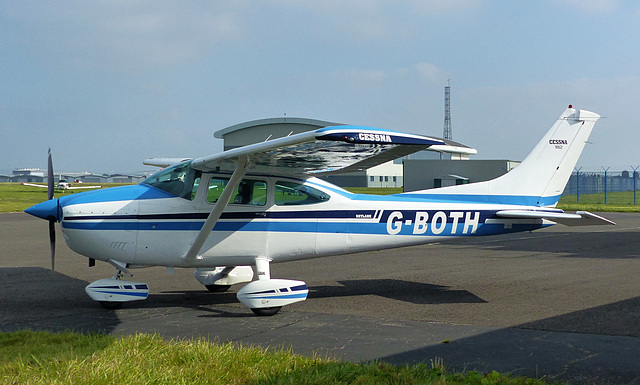 G-BOTH at Solent Airport (1) - 9 October 2021
