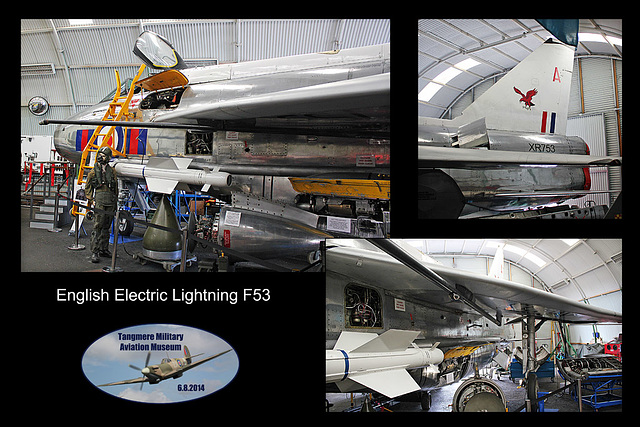 English Electric Lightning F53 - Tangmere 6 8 2014