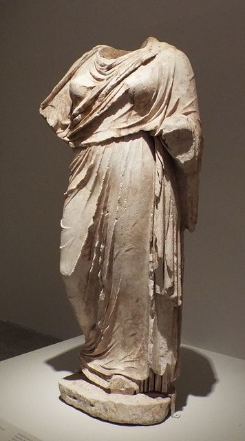 Marble Draped Female Figure from Pergamon in the Metropolitan Museum of Art, July 2016