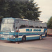 Belle Coaches D992 DPE (538 FCG) at the Dog and Partridge, Barton Mills – circa 1990 (A)