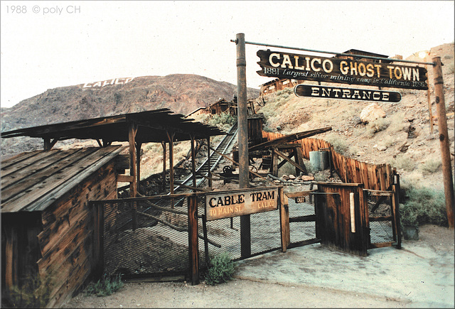 California – Calico Ghost Town  (1988)