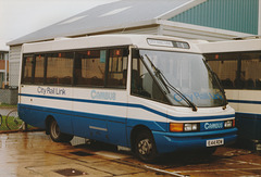 Cambus 924 (E44 RDW) at Cambridge garage - 17 Sep 1989
