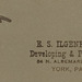 E. S. Ilgenfritz (1897-1937), Photo Developing and Printing, York, Pa.