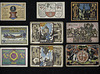 Group 029 A - Notgeld collage C1918 - 1920s
