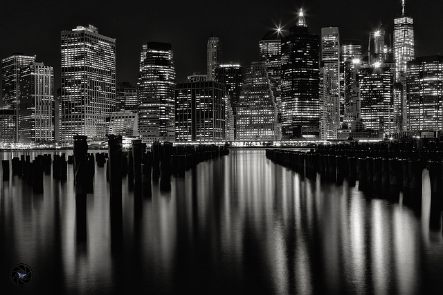 The classic: Lower Manhattan by night