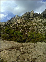 Sierra de La Cabrera granite expression