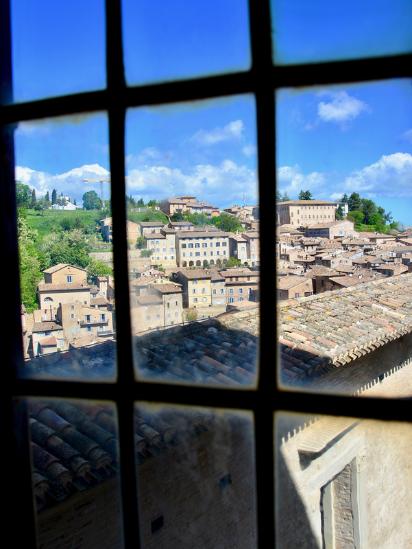 Urbino 2017 – Palazzo Ducale – View of Urbino from the Palazzo