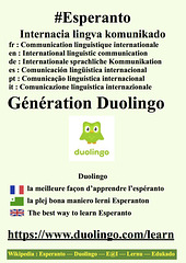 #Esperanto Duolingo Generacio