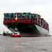 Containerriese CSCL INDIAN OCEAN