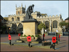 war memorial poppies