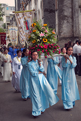 Mass at St. Joseph's Cathedral Hanoi