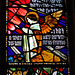 Detail of War Memorial Window, St Peter's Church, Glebe Street, Stoke on Trent, Staffordshire