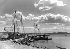 Milos, Adamas Pier, Summer 1944