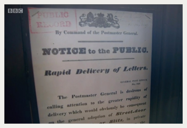 for rapid delivery of letters...