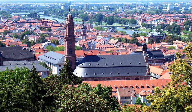 DE - Heidelberg - Blick vom Schloss