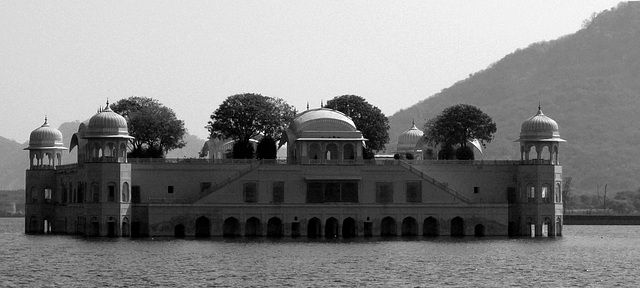 Jaipur- Jal Mahal (Water Palace) on Man Sagar Lake