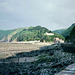 Looking along The Esplanade towards Lynmouth (Scan from July 1991)
