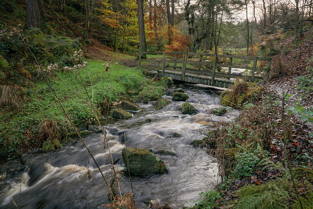 Ye' Olde' Bridge - over 'Wyming brook'.. Sheffield. Ye' Olde' Bridge - over 'Wyming brook'.. Sheffield.