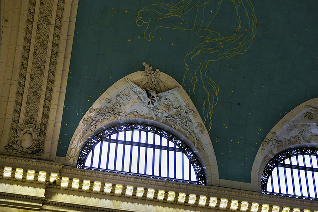 Not Your Average Ceiling – Grand Central Terminal, East 42nd Street, New York, New York