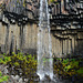 Iceland, Svartifoss Waterfall Close-Up