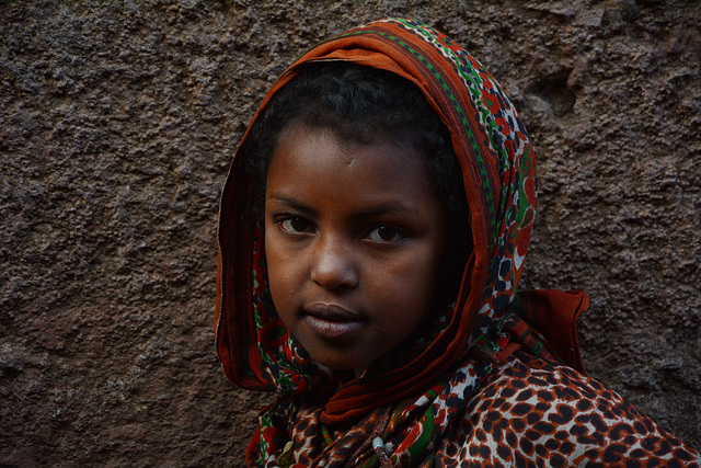 Portrait of an Ethiopian Girl
