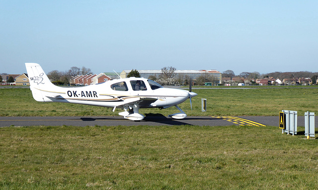 OK-AMR at Solent Airport - 2 April 2021