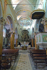 Italy - Apricale, Chiesa della Purificazione di Maria Vergine
