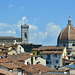 Florence 2023 – Galleria degli Ufﬁzi – View of the Duomo