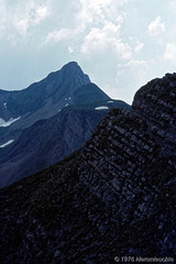 Blick zurück voll Stolz. Brisen 2404 m (1976)