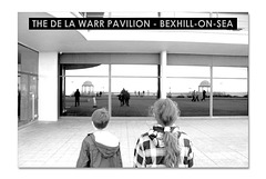 De La Warr Pavilion - reflections - mono - 25.10.2016