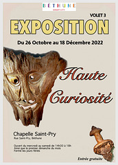 Haute Curiosité 3 exposition