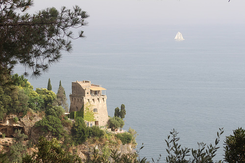 Tower Along the Amalfi Coast