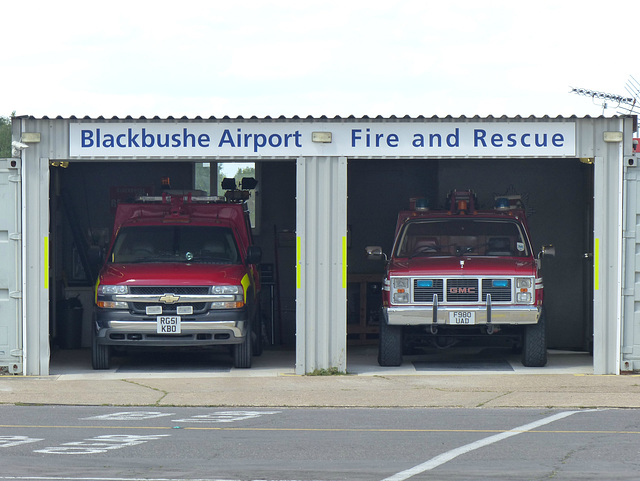 Blackbushe Airport Fire and Rescue - 9 May 2015
