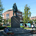 Norway, Monument to Roald Amundsen in Tromsø