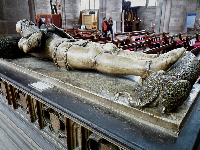 Hereford Cathedral- Tomb of Sir Richard Pembridge