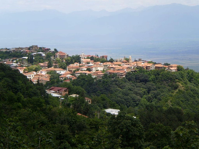 View over Sighnaghi.