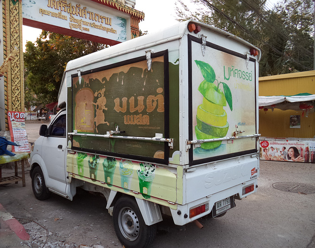 Camion à saveur bouddhiste