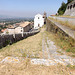 Ramp to the Terrace of the Hemicycles in the Sanctuary of Fortuna Primigenia in ancient Praeneste / modern Palestrina, June 2012