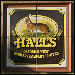 Halls Brewery sign