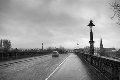 Dumbarton Bridge in the Rain