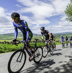 British Cycling Junior Road Race in the Kingdom of Fife