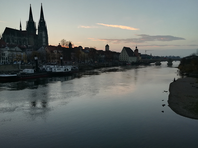 Regensburg Skyline in November