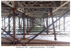 Eastbourne Pier supporting structure 17 8 2023