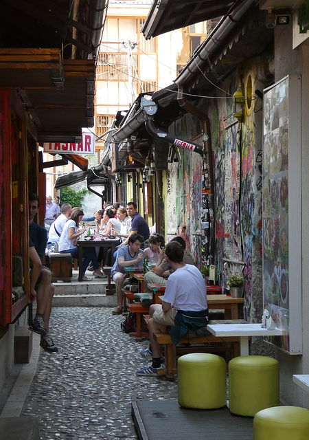 Sarajevo- Eating and Drinking in the Old Town