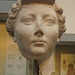 Marble Head of the Empress Livia in the British Museum, April 2013