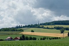 Fuldatal unter Wolkenbank